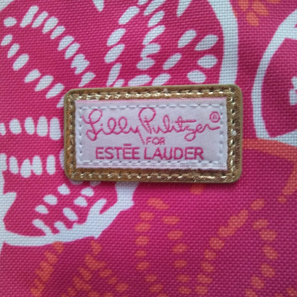 Lilly Pulitzer for Estee Lauder beach tote - Picture 4 of 4